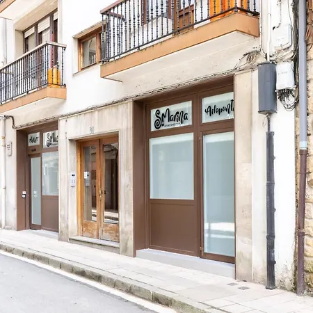 Santa Marina Apartamentuak Zarautz Buitenkant foto